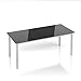 Produktbild Alu Gartentisch 190x87cm Esstisch Terrassentisch Gartenmöbel Glasplatte Balkontisch Tisch