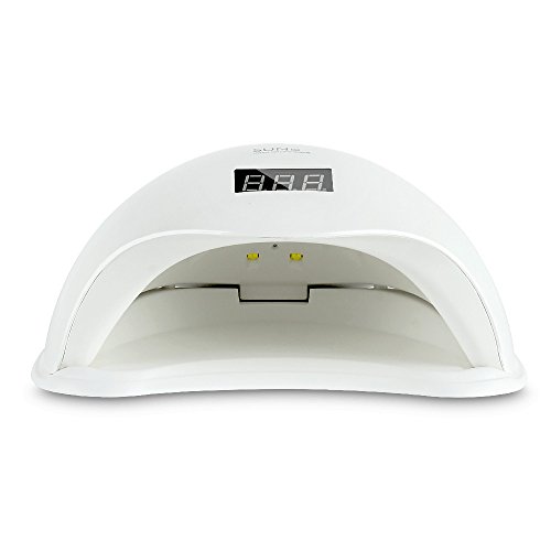 KYG SUN5 2-in-1 24LEDs 36W Nageltrockner UV Gel Nagellampe Lichthärtegerät Mit 10/30/60 Sekunden Und 99S Geringe Wärmemodus Timer Lichthärtungsgerät Für Fingernägel und der Zehennägel Weiß - 9
