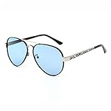 Ancho de la lente: 66 mm LKVNHP Nuevos Hombres Polarizados Gafas De Sol Fotocromáticas Hombre De Visión Nocturna Gafas De Sol Hombres Que Conducen Gafas De Sol para Hombres Uv400   Azul