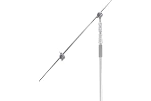 VTS Extension Boom Arm with 2 Pcs Grip Head Swivel Head Holder for Photo Studio Light Stand, Reflector, Softbox, Umbrella and Other Video Photography Equipment