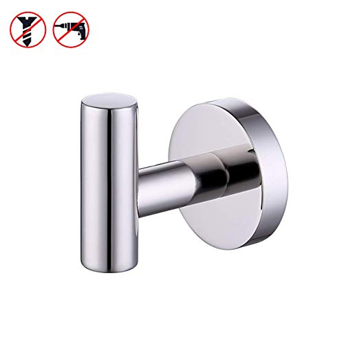 KES Percha Baño, Toallero Gancho Pared Montaje Sus 304 Acero Inoxidable, Pulido A2164DG