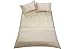 Inspire Jacquard Champagne Bedding Set - Double.