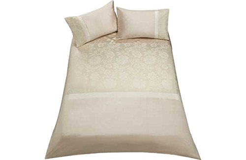 Inspire Jacquard Champagne Bedding Set - Double.