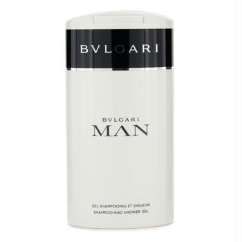Bvlgari Man Hommen/Men, Shampoo and Shower Gel, 1er Pack (1 x 200 g)