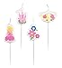 Price comparison product image My Princess Mini Figure Candles * * PACK OF 4 60 mm