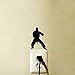 Produktbild lsweia 7pcs Maritial Taekwondo Sports Vinyl Wandtattoo Lichtschalter Sti