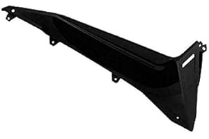 AER MOTO SPARE PARTS Carénage de toit droit noir brillant TMAX T-MAX 530 2012 2013 2014 2015 2016