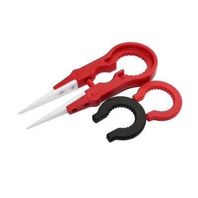 RAYEE Heat Resistant Multifunctional Ceramic Vaper Tweezer Atomizer Wrench - 2