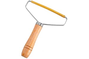 LINDASTAS Lint Roller, Portable Lint Remover Carpet, Carpet Cleaner Lint Cleaner Pro, Double Hair Remove Brush for Sweater Woven Coat,Carpet,Knitted,and Sweaters by removing pet hair and fuzz. (1 PACK)