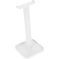 Jaerb Headphone Stand, Headset Holder Stable for Home for Office for Desk (White)