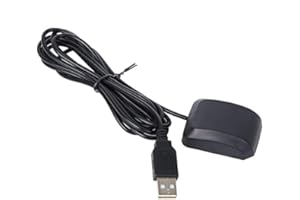 FTVOGUE Odbiornik GPS VK-162, moduł anteny GPS, moduł nawigacyjny 10 Hz, interfejs USB DC3,3 V-5 V, układ współrzędnych referencyjnych WGS-84