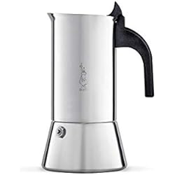 Bialetti 1683 Venus Cafetière Italienne - 6 Tasses , Acier Inoxydable, Argent