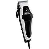 Wahl Clip N Trim ll Mains Hair Clipper with Integrated Trimmer Blade - Black/White