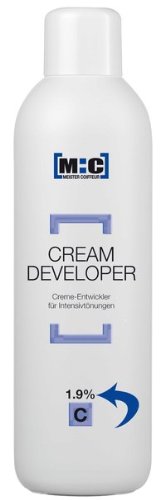 M:C Meister Coiffeur Cream Developer 1,9 C 1000 ml Creme-Entwickler für Intensivtönungen
