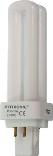Preisvergleich Produktbild HEITRONIC Steck-Energiesparlampe 10W G24q-1 2700 K warmweiß von Heitronic