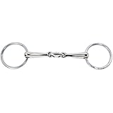 BUSSE Unterlegtrense KAUGAN®, Edelstahlringe, doppelt-gebrochen