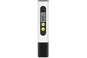 ARCHER LIFE HALL 2025 New TDS Meter Digital Water Tester Water Quality Tester for RO-RODI System Drinking Water, Aquariums, Hydroponics, 0-9990 ppm Measuring Range, 1 ppm Increments, 2% Readout Accuracy