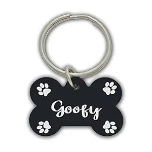 AWANI TRENDS Goofy Pets Name/Identity Tag Bone Shape Tag for Dogs and Cats , Dog ID tag -ATPET02035