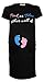 Happy Mama. Woman's Maternity Slogan Funny Print Tunic Dress Top T-shirt. 616p (Black, UK 10/12)