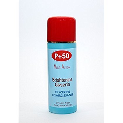 Preisvergleich Produktbild SKIN BLEACHING / BRIGHTENING / FAIR AND WHITENING / EXTREME GLOW / WHITENING / LIGHTENING GLYCERIN MULTI-ACTION FOR DRY SKIN TYPES P+50 200ml by P+50