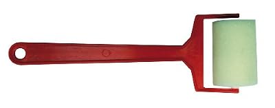 JPC rouleau a peindre mousse l 45 mm diametre 30 mm Bleu ou Rouge