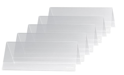Preisvergleich Produktbild SIGEL TA130 Tischaufsteller Dachform 5er Pack für 24 x 9 cm - weitere Größen