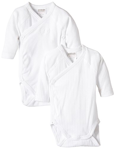 Absorba Boutique Unisex Baby INTIMATES BASIC Full Bodysuit, White (blanc 01), 3-6 Months (Manufacturer size: 6M)