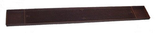 Gläsermatte Barmatte aus Gummi genoppt 59x8x1 cm schwarz