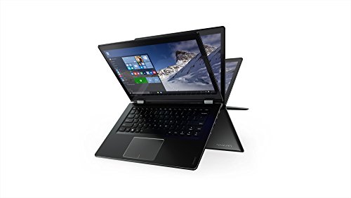 Lenovo Flex 4 - 2-in-1 Laptop Tablet 14 0  Full HD Touchscreen Display  Intel Core i7-7500U  8GB  1TB HDD  AMD Radeon R5 M430  Windows 10   Black 80VD