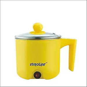 Euroline EL-100 Mini Electric Multi Function Cooker 1 LTR (Yellow)