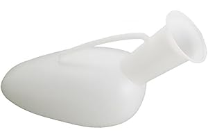 PA GROUP Pappagallo Urinale Maschile 1000 ml in Plastica – Inodore, Riutilizzabile, con Manico - 1 pz