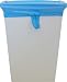 Piriuki Impermeable Pail Liner with Zipper (Large, Blue)