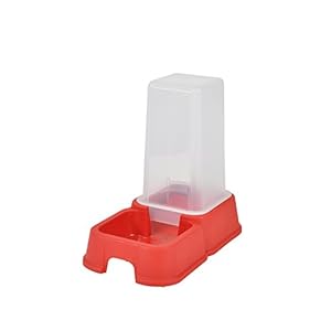 Unbekannt Codico dispensador de Agua, Rojo + croquettes para Gato 1,5 L
