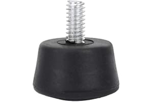 Vbestlife Uniwersalny gumowy statyw, antypoślizgowa gumowa podkładka na stopy akcesoria fotograficzne 1/4 cala lub 3/8 cala kompatybilny ze statywem lub monopod (1/4 cala)