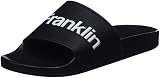  D. Franklin Dcolor Slides, Sandalias con Punta Abierta Unisex Adulto, Negro (Black), 41 EU