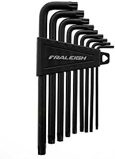 9 PIECE LONG ARM TORX ALLEN KEY TOOL SET T10-T50 QUALITY PROFESSIONAL SET MUST HAVE WORKSHOP TOOL