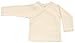 Organic Cotton Baby Kimono Bodysuit GOTS Certified No Dyes (Natural, 3-6m)