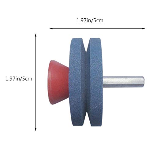 Volwco Rasenmähermesserschärfer, Messerschärfer, Gartenwerkzeuge, Rotationsmäher & Werkzeugschärfer, Drehbohrer für Handbohrmaschine – Bild 3