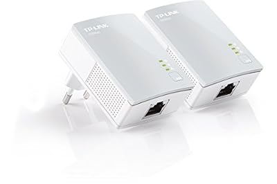 TP-Link CPL AV500 (Débit 500 Mbps), 1 port Fast Ethernet, Pack de 2 CPL (TL-PA4010 KIT)