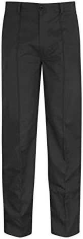 Black Knight Mens Work Trousers Polycotton 245gsm Driver Uniforms Workwear Tall Leg