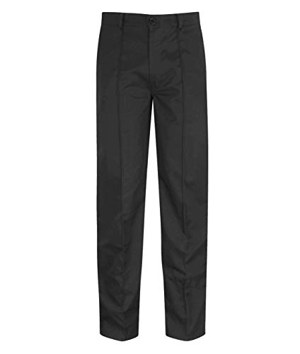 Black Knight Mens Work Trousers Polycotton 245gsm Driver Uniforms Workwear Tall Leg