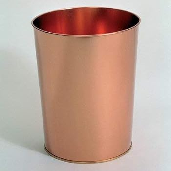 Menu 9000239 Draht-Papierkorb, Höhe 35 cm, Durchmesser 32 cm, Kupfer