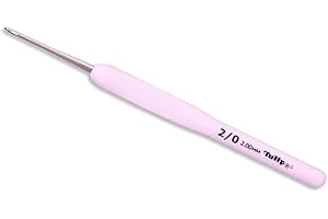 Frida's Wollhaus Tulip Etimo Rose Häkelnadel Komfortgriff glatte Hakenspitze griffig 11 Größen (2,0 mm)