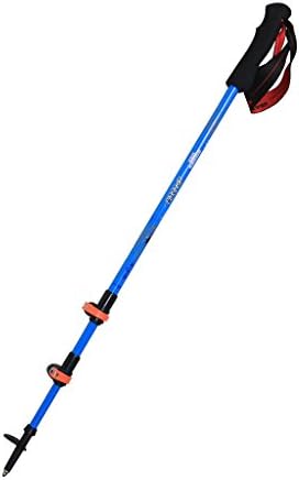 MOUNTAIN YOYO "SPIDER" Flip Lock Light Weight (100% Carbon Fiber 168g, 5.4oz) Walking Poles Trekking Poles Walking Stick Telescoping Adjustable Men Women MYYSPIDERGBL1