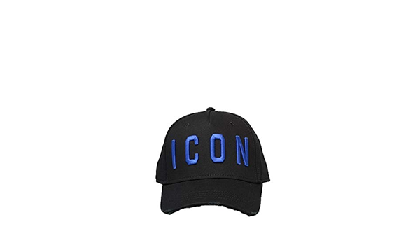 blue icon cap