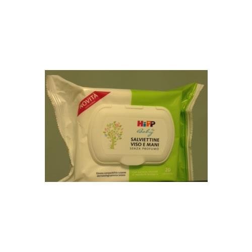 HiPP Organic Baby Wipes Face And Hands 20 Pieces