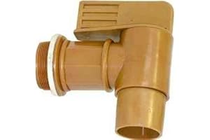 Taesler-Service Fasshahn 2" AG - Jumbo Gold - Flowkinghahn 2" Außengewinde (fein)