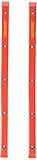  Santa Cruz Cellblock Slimeline Rails x2 Red 14.5 Inch