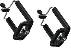 SYSTEM BREAKER 2 PC Tripod Holder Universal Mobile Phone Holder Adapter Mount Clip Bracket for Tripod, Monopod, Selfie Sticks Screen Size Upto 6.3 inches(Pack of 2)