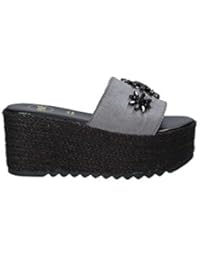 EXE G47008347A13 Sandalias Mujeres Negro 39